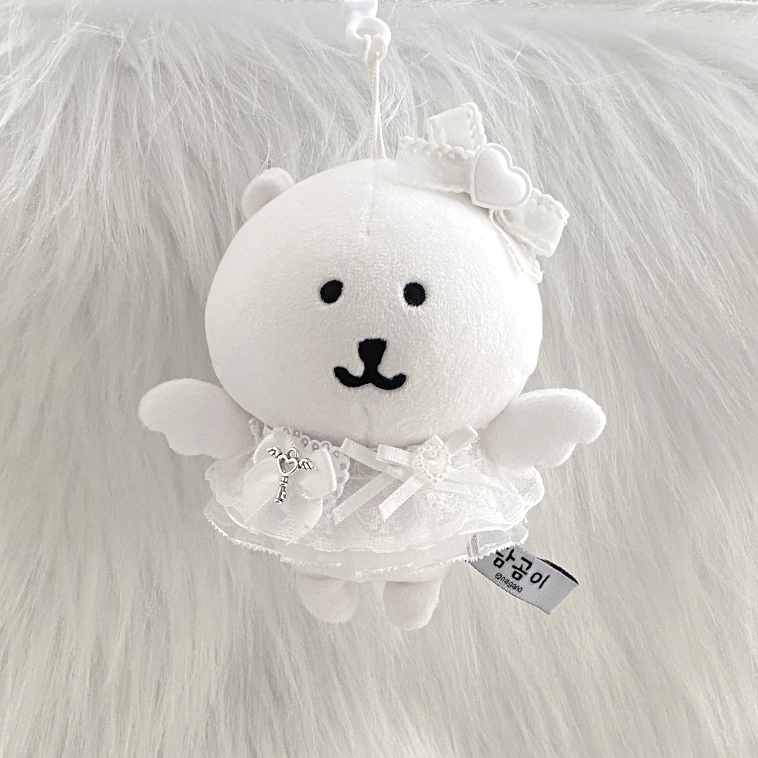 梦境祷告娃衣套装自嘲熊娃衣10cm13cm娃用纯白蕾丝棉花娃娃娃衣