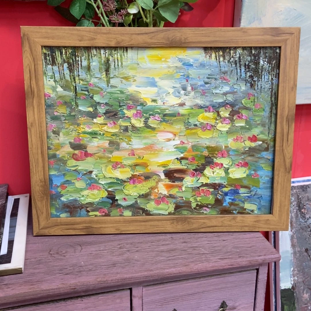 油画油画作品一幅