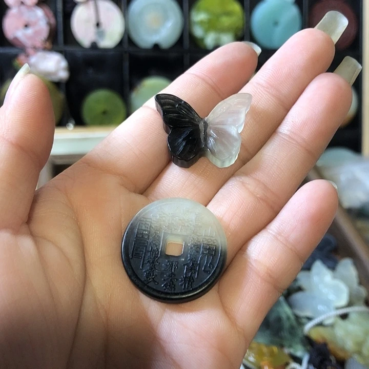未镶嵌岫玉岫玉挂件