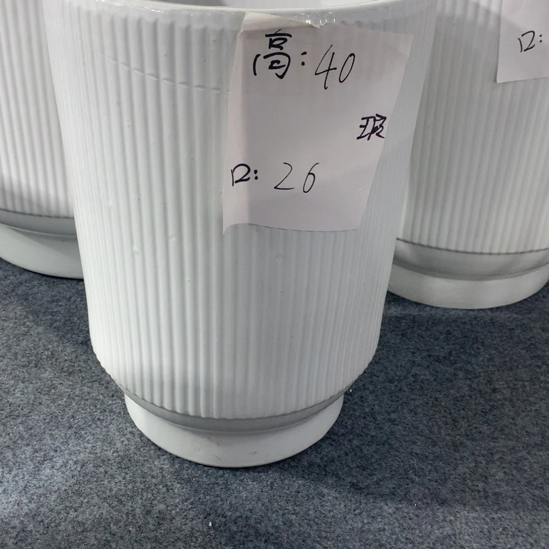 高温陶瓷花盆微瑕