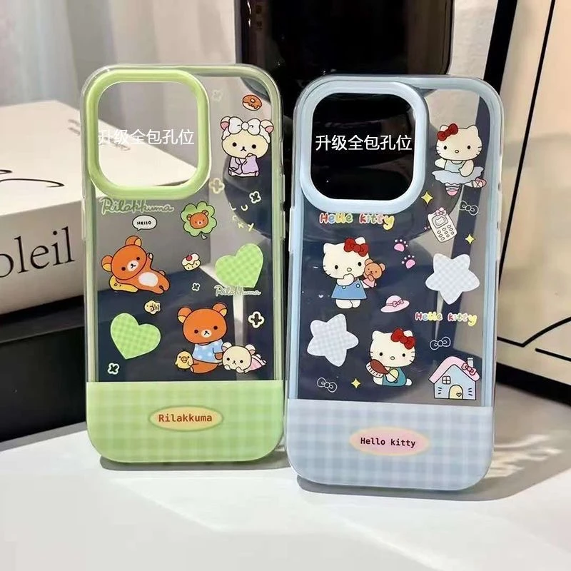 蓝格kt房适用苹果16/15手机壳iphone13pro12女14小米oppo华为vivo