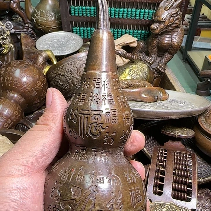 铜器办公室茶室摆件