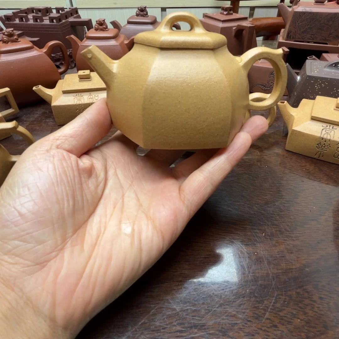 茶壶紫砂黄金段泥160c c