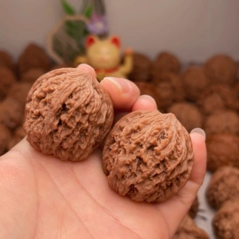 吊坠文玩核桃137狮子头全品