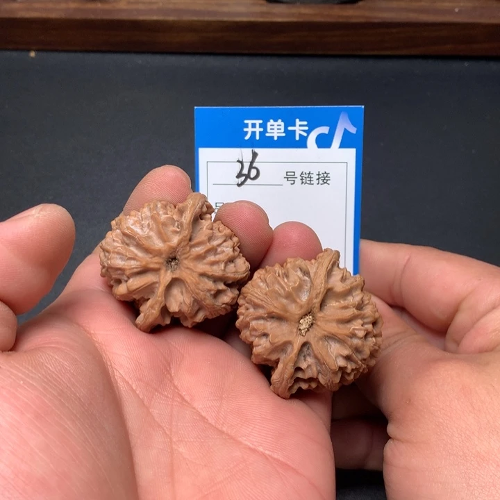 文玩核桃把件41苹果36