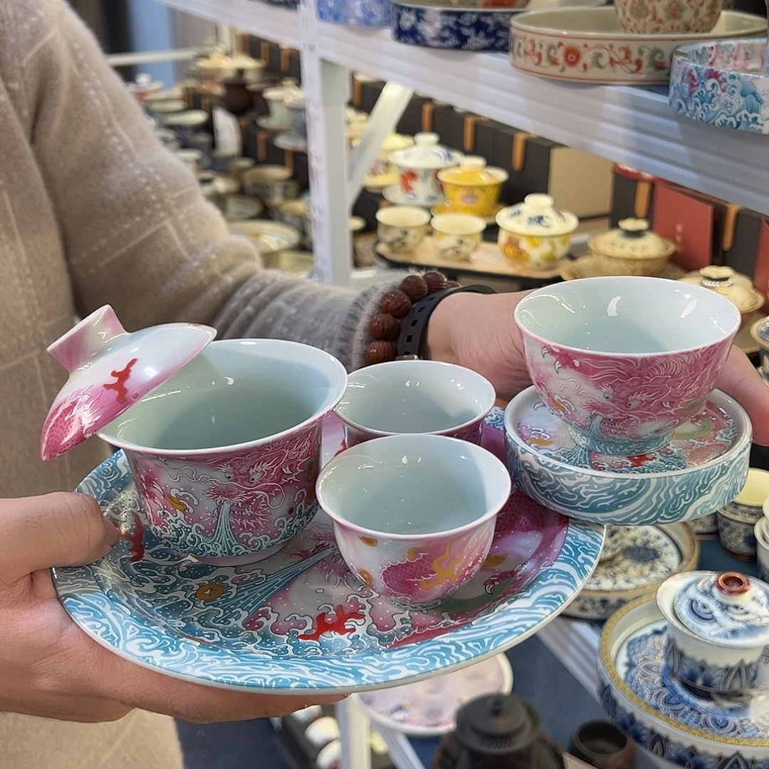 盖碗很漂亮我很喜欢