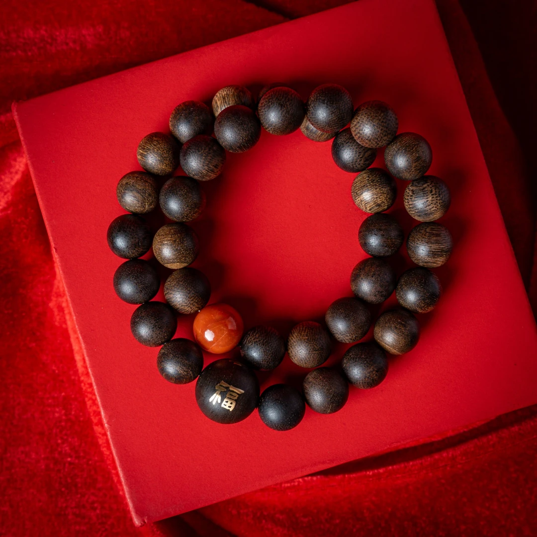 【必拍】越南芽庄红土老白棋1.2多圈手串