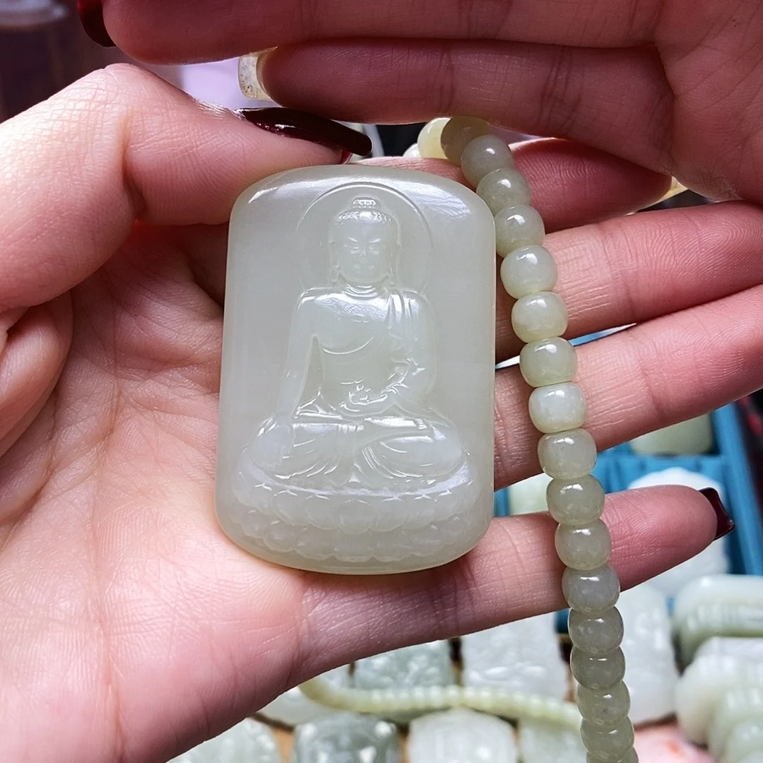 和田玉颈饰未镶嵌~*韵