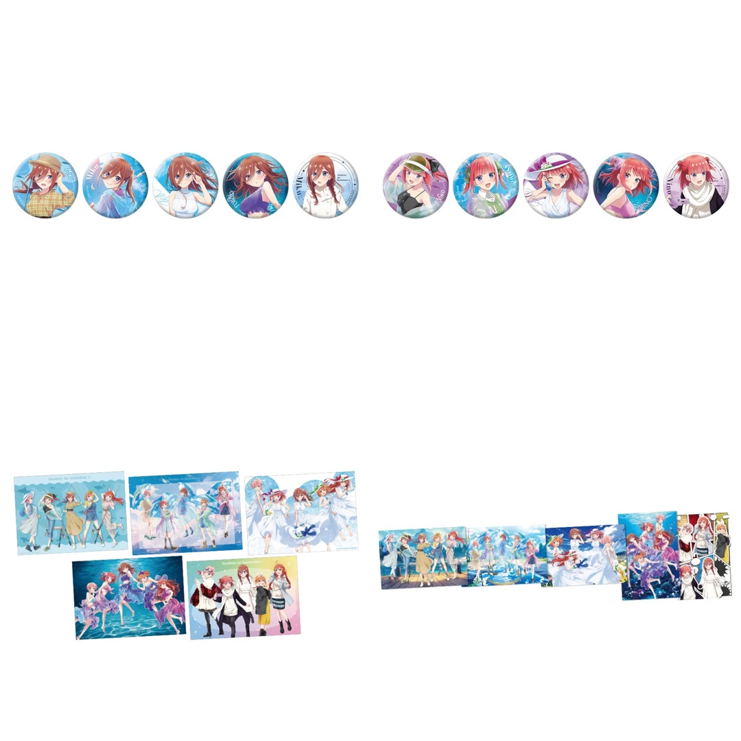 【散池】五等分的花嫁 FIVE Memories 2025系列个人池吧唧盲抽