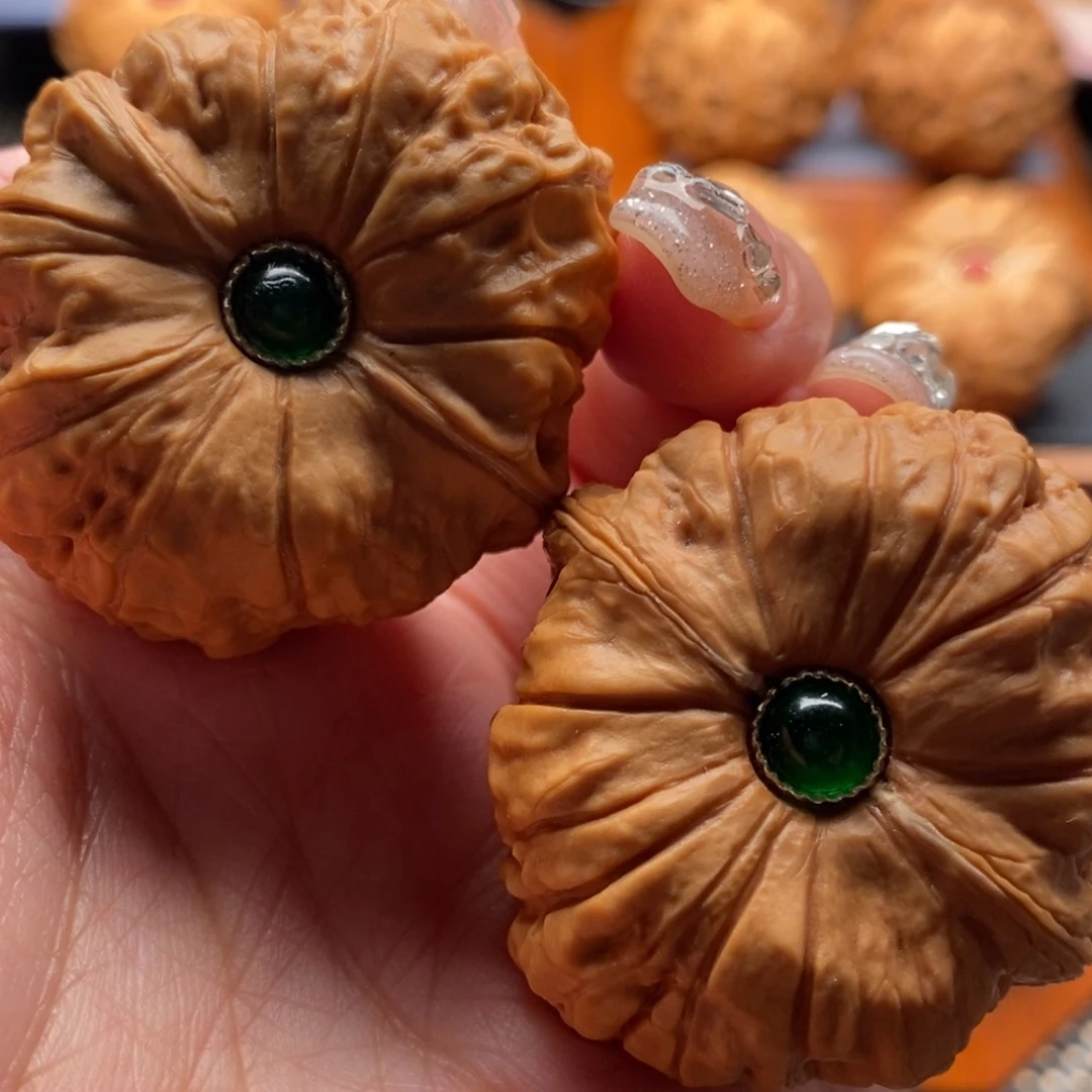 文玩核桃把件41尺寸南瓜吨