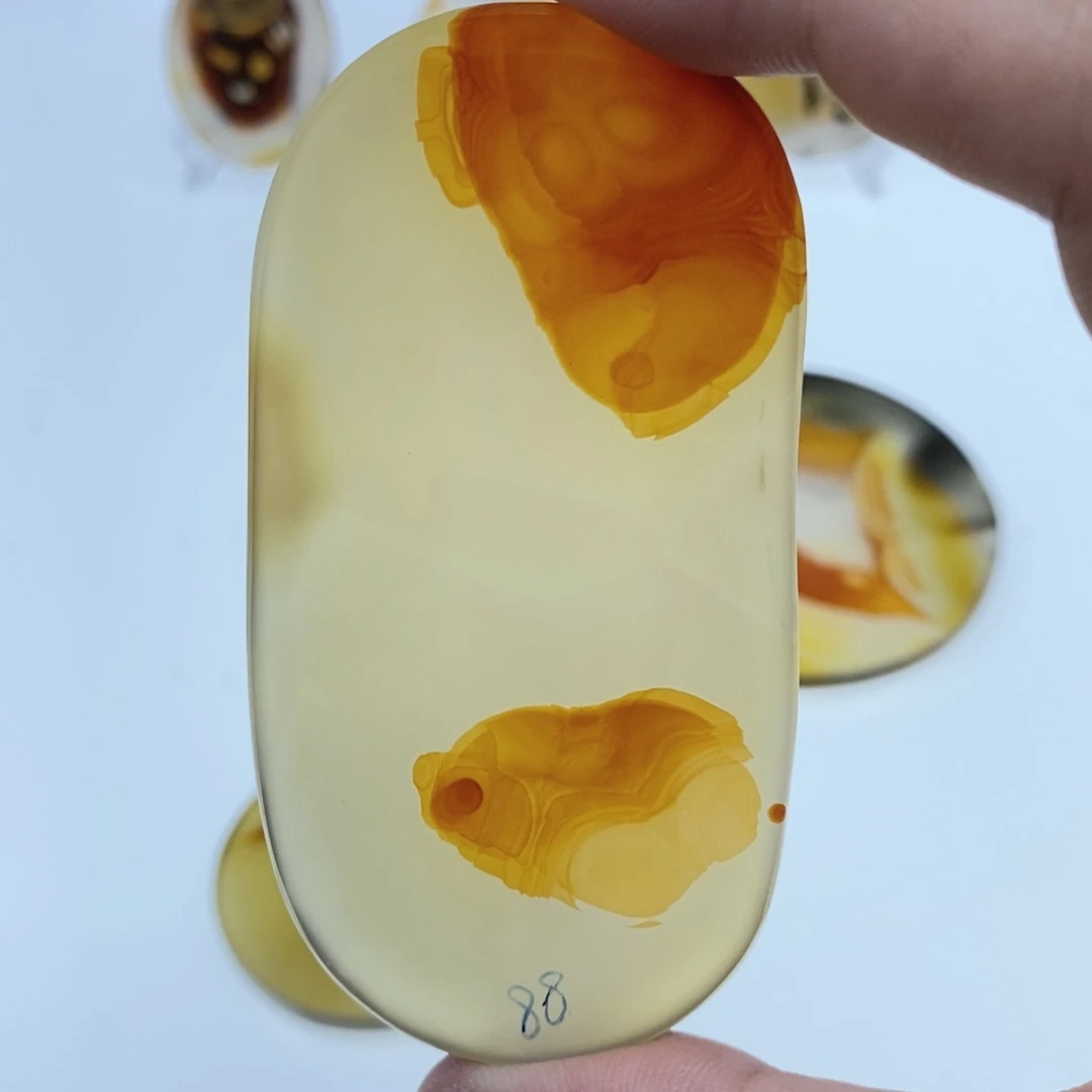 玛瑙/玉髓未镶嵌珠宝半成品