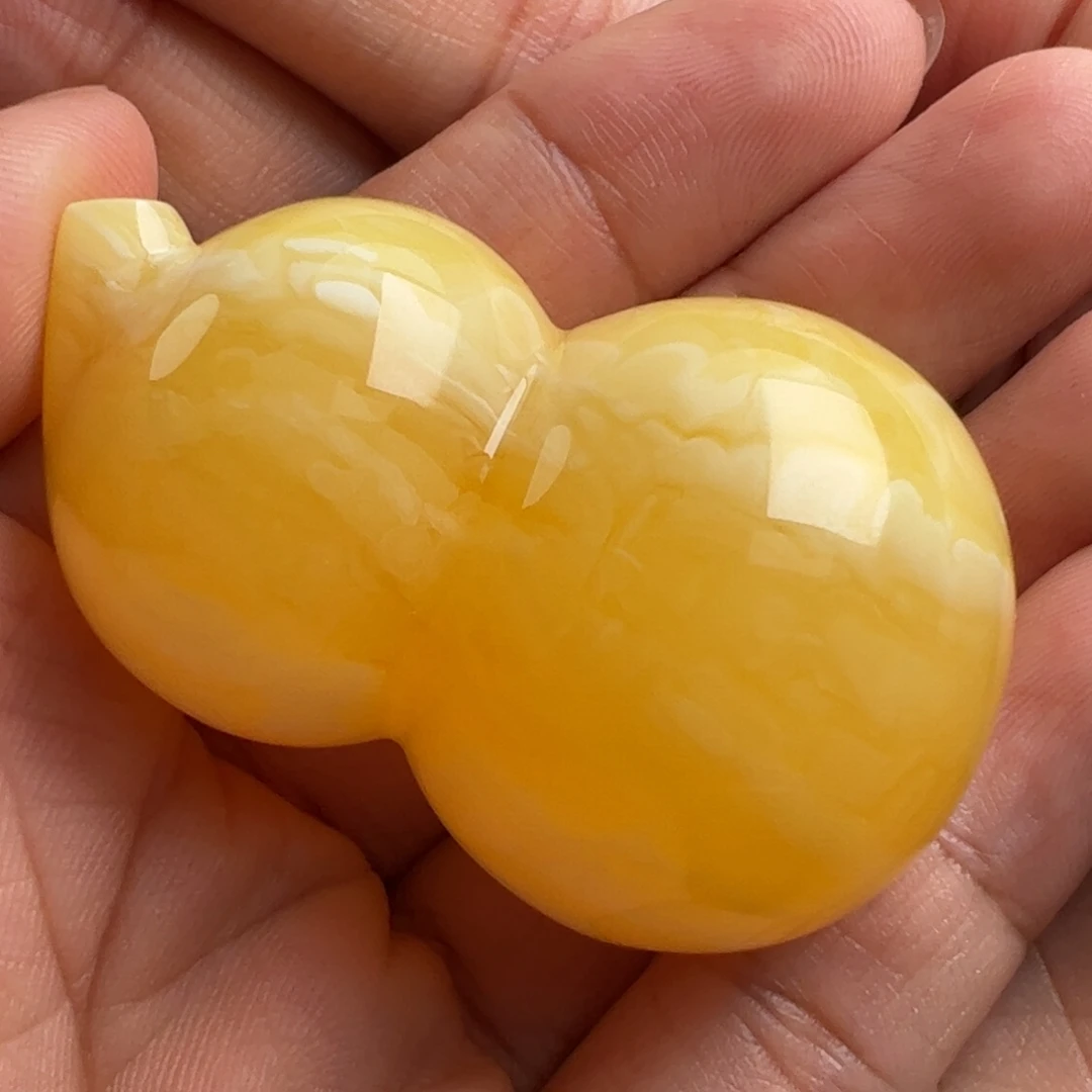 蜜蜡颈饰未镶嵌无优化无烤色无补胶无覆膜无辐照无煮蜜