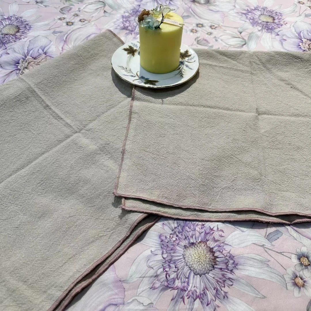 DZ413【汉麻玫瑰纤维】毛巾40*70cm一对