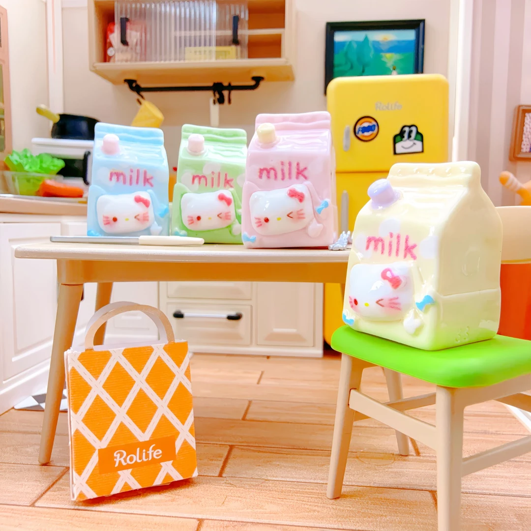 【三三创意-牛奶盒】立体树脂diy饰品创意配件