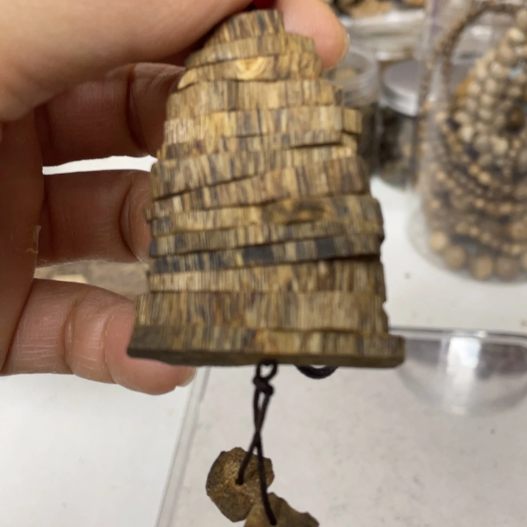 沉香沉香木制品棋楠沉香车挂11克