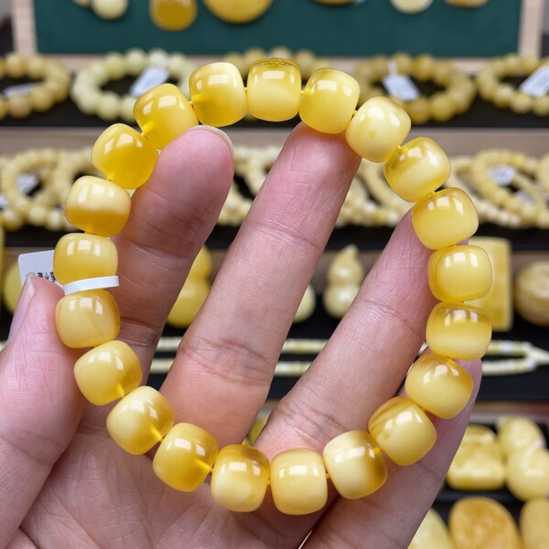 琥珀裸石未镶嵌琥珀蜜蜡