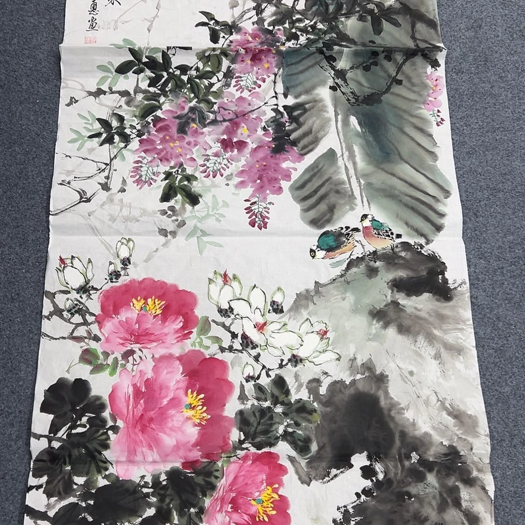 国画纯手绘作品图