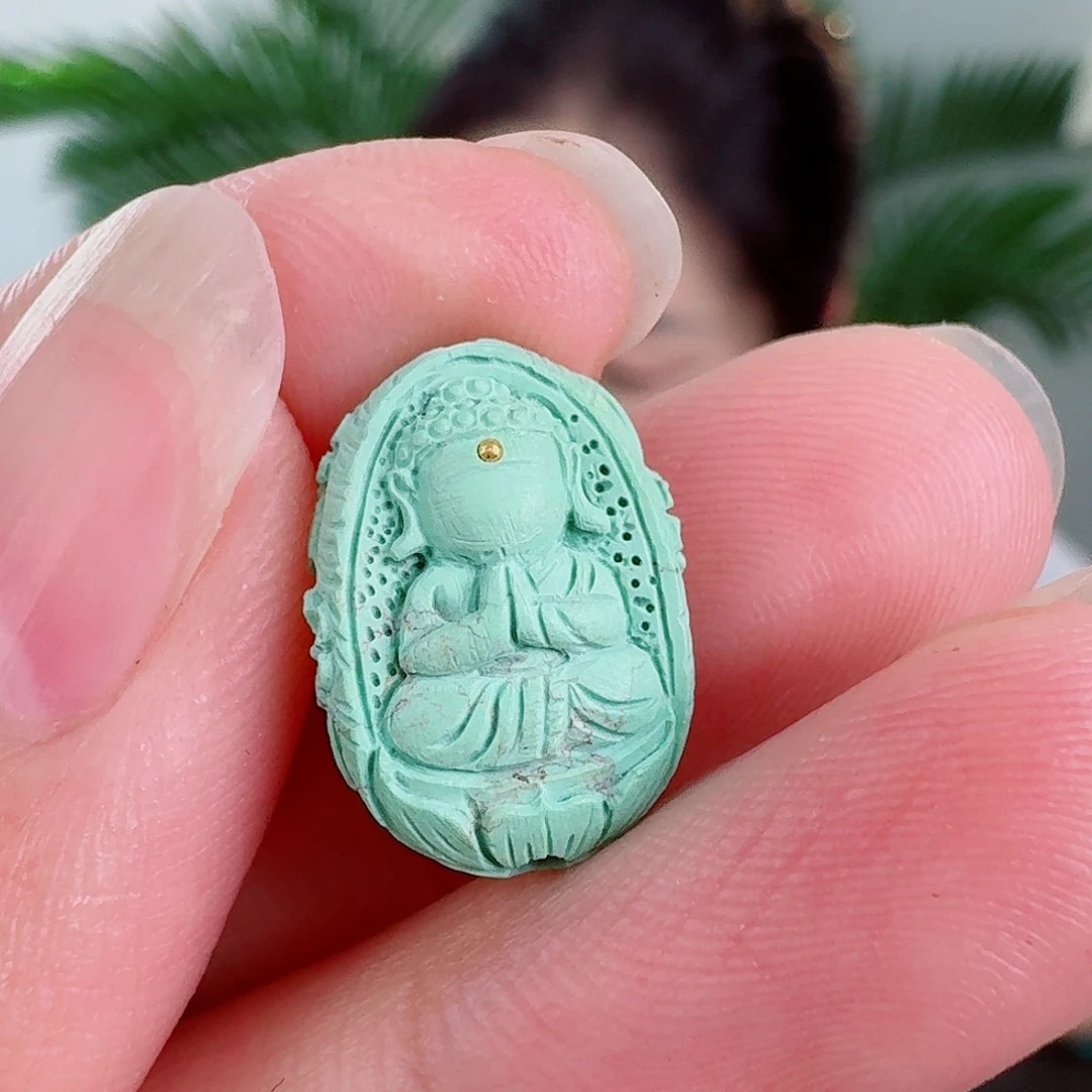 未镶嵌绿松石珠宝奇石