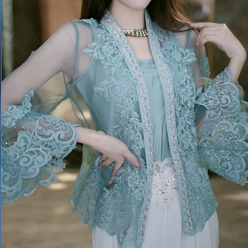 SEJI/瑟纪【花与爱丽丝】淑媛气质上衣