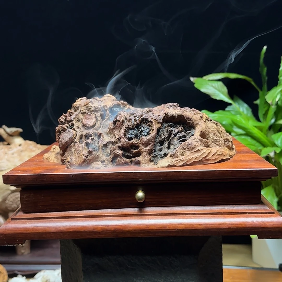 现***实荔枝木孤品香炉香炉