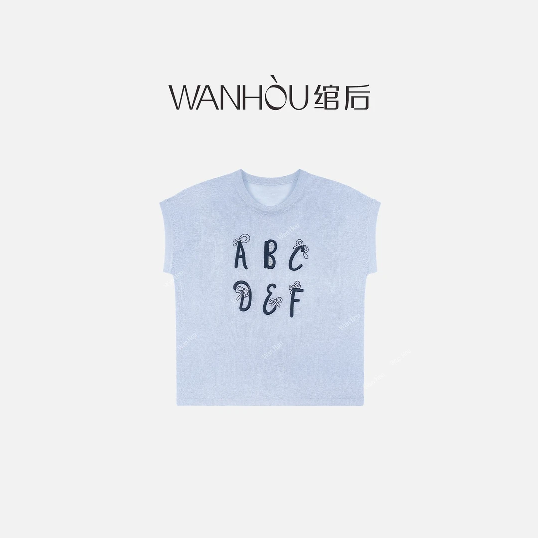 【C2265】WH-设计师款时尚百搭简约休闲女装针织XYZ