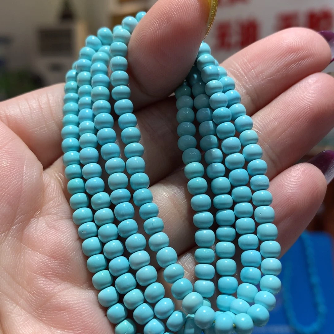 未镶嵌绿松石长链