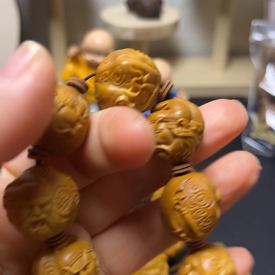 橄榄核吊坠，测得的的的