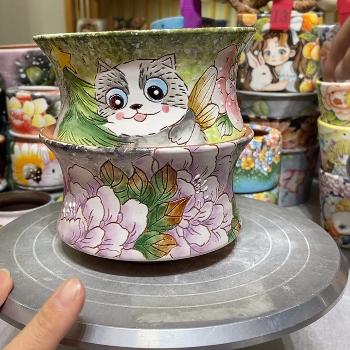景德镇艺术手绘作品