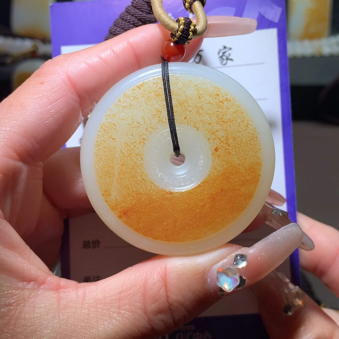 和田玉挂件未镶嵌像****人