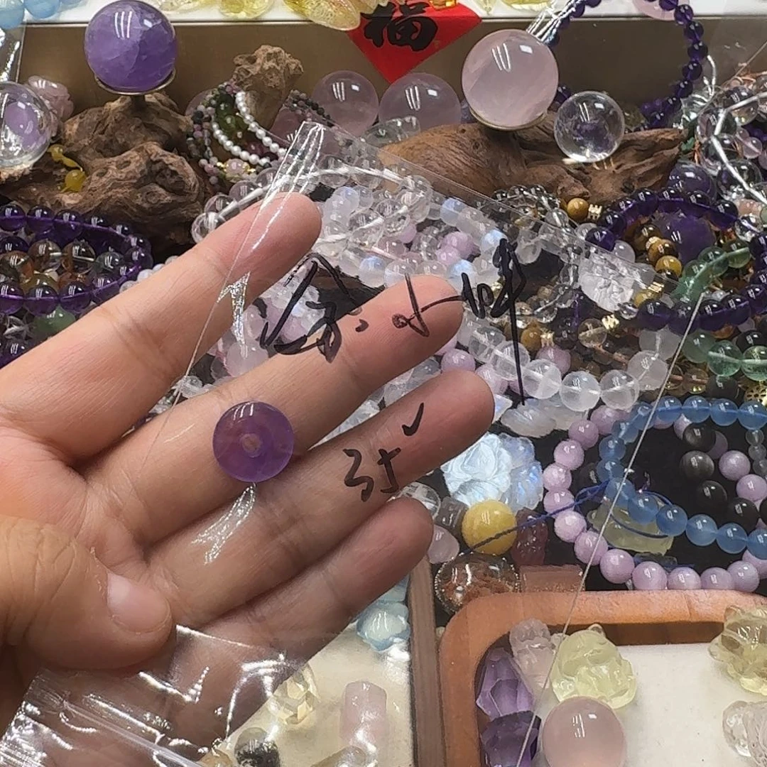 水晶珠宝半成品未镶嵌