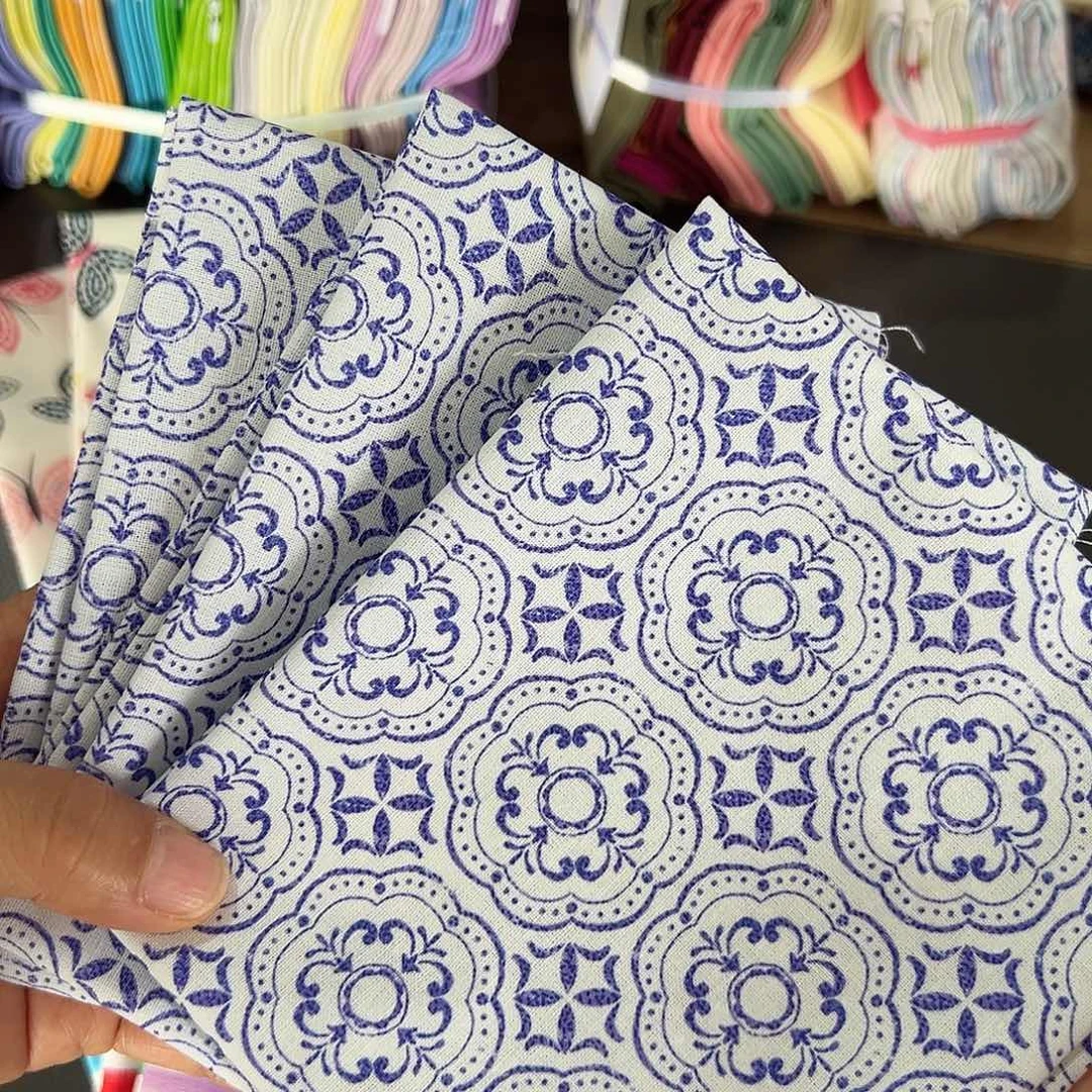 3片纯棉平布45.50厘米一片果子布艺