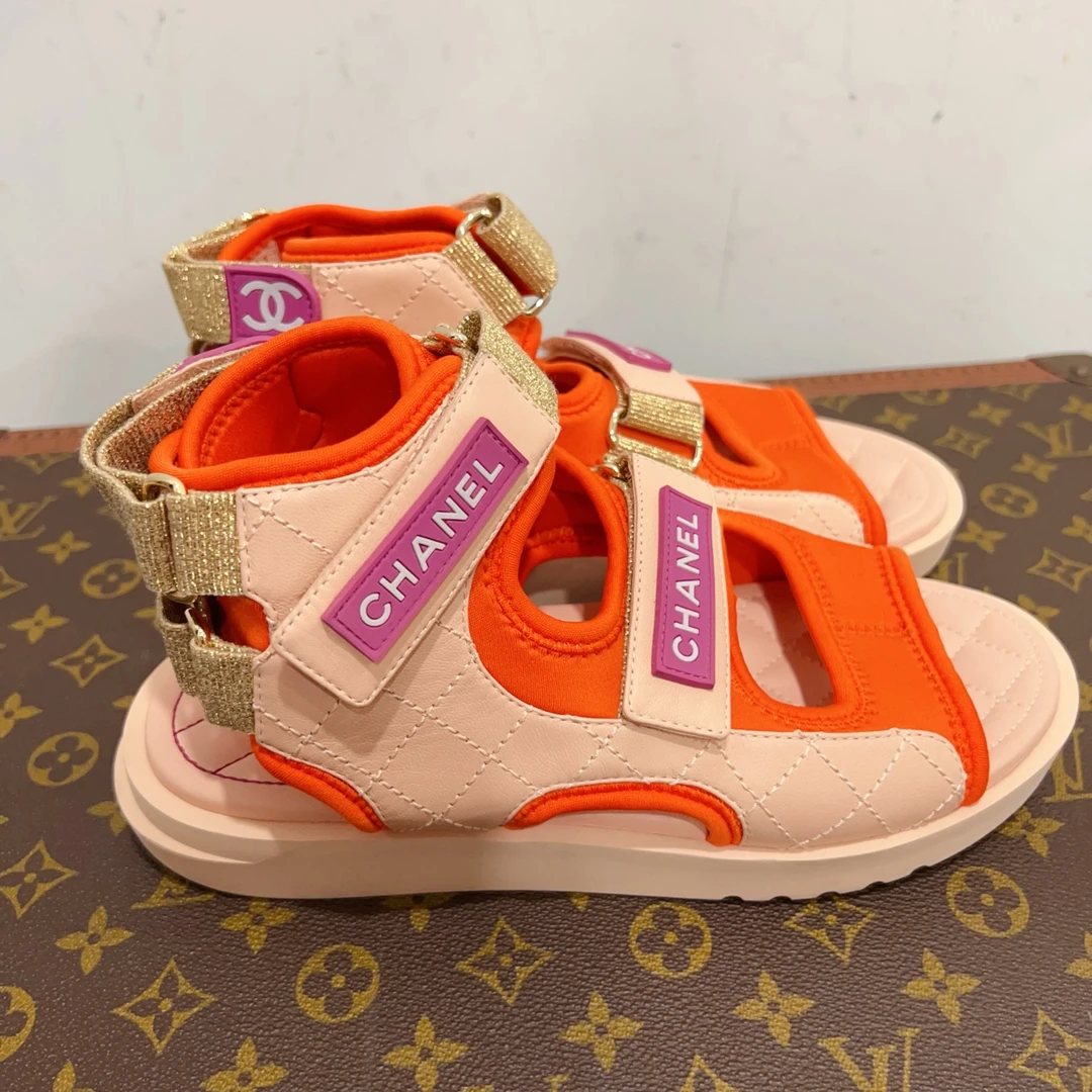 99新 Chanel/香奈儿 安洁利严选凉鞋尺码36.5成色看直播 GSS24317