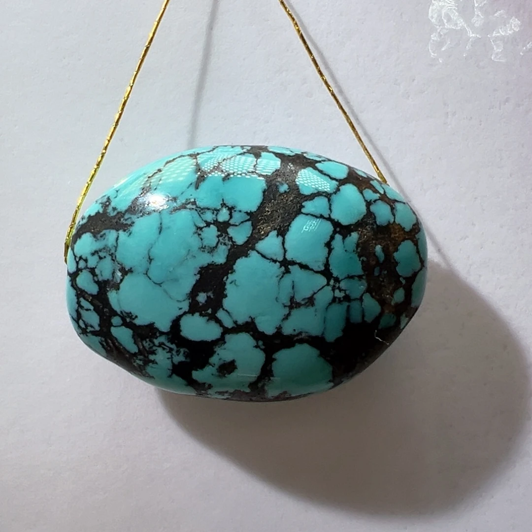 绿松石未镶嵌挂件