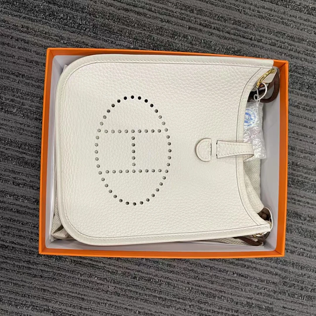 95新 Hermes/爱马仕 爱马仕伊芙琳单间包/非真假不退补不换