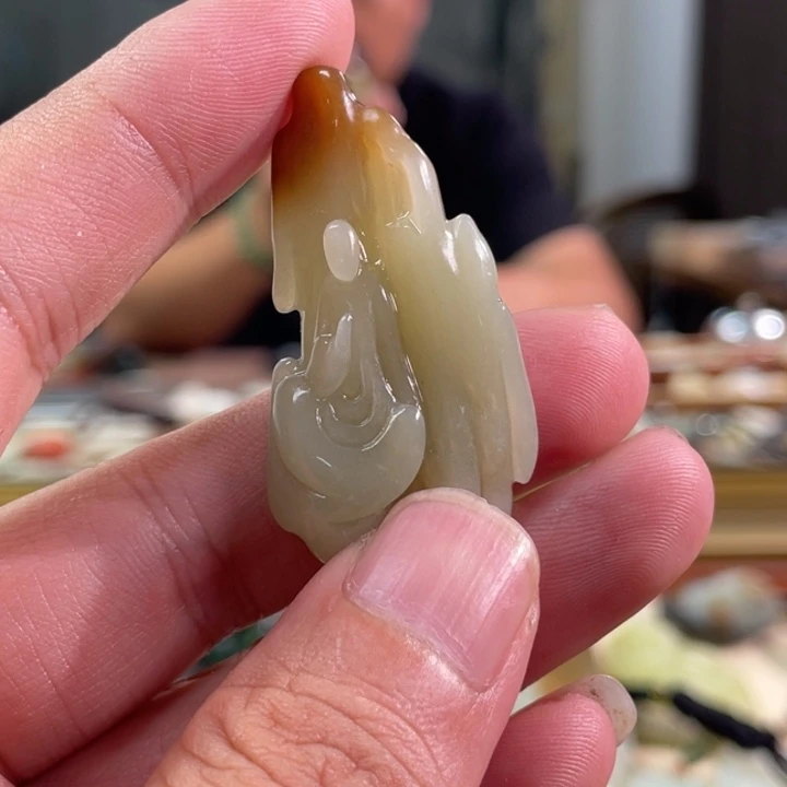 颈饰未镶嵌和田玉