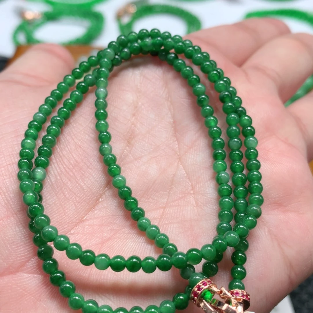 未镶嵌手链翡翠翡翠