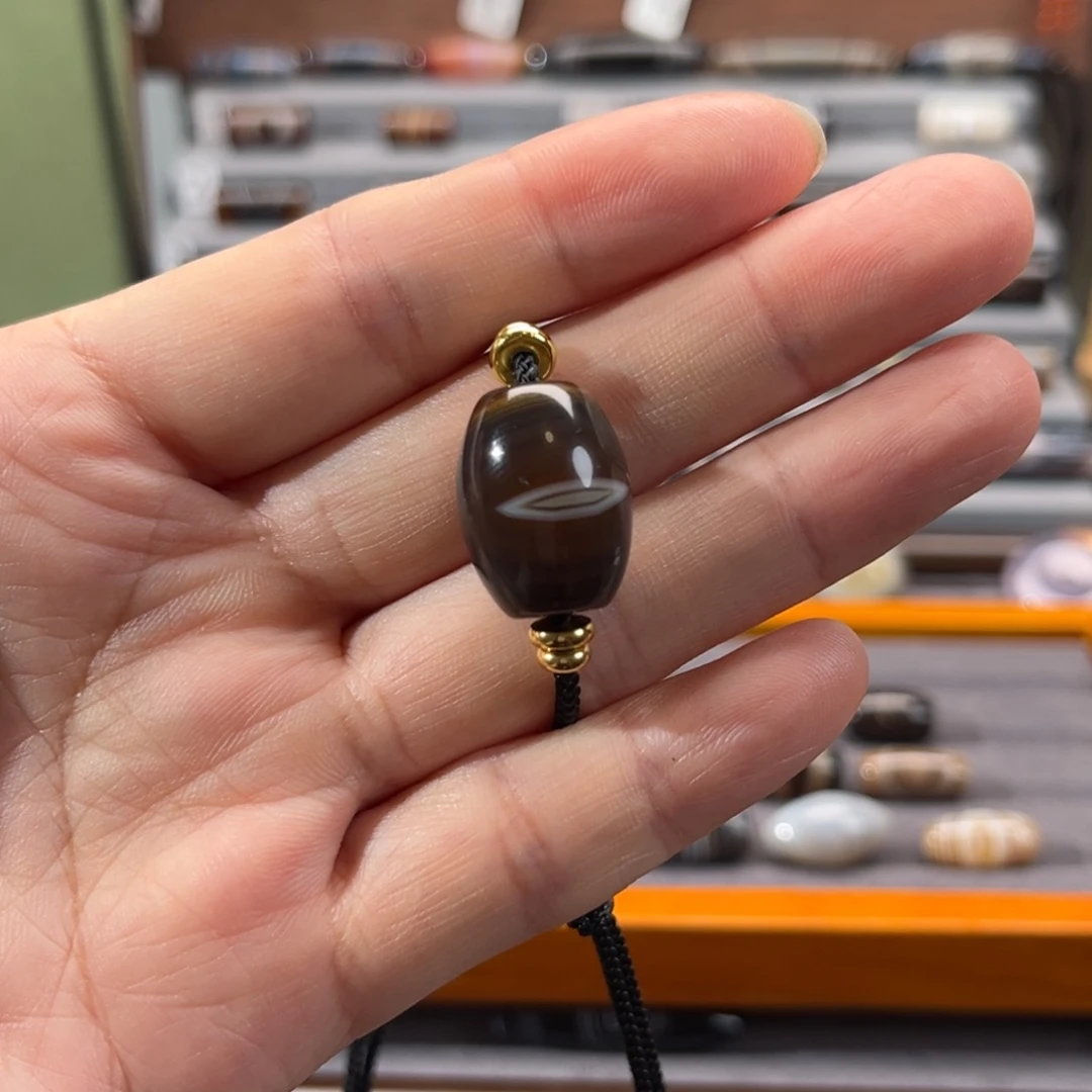 玛瑙/玉髓合金颈饰