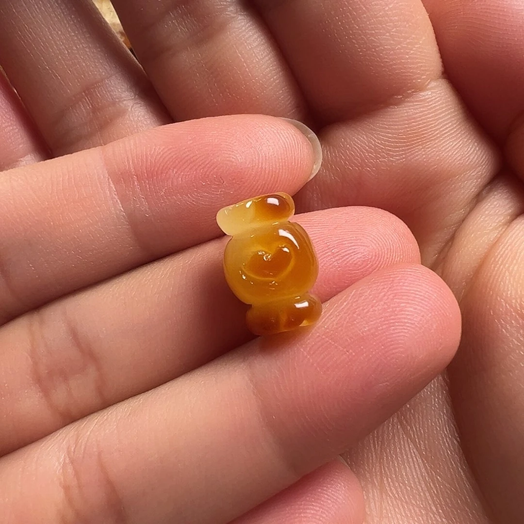 蜜蜡颈饰未镶嵌糖果