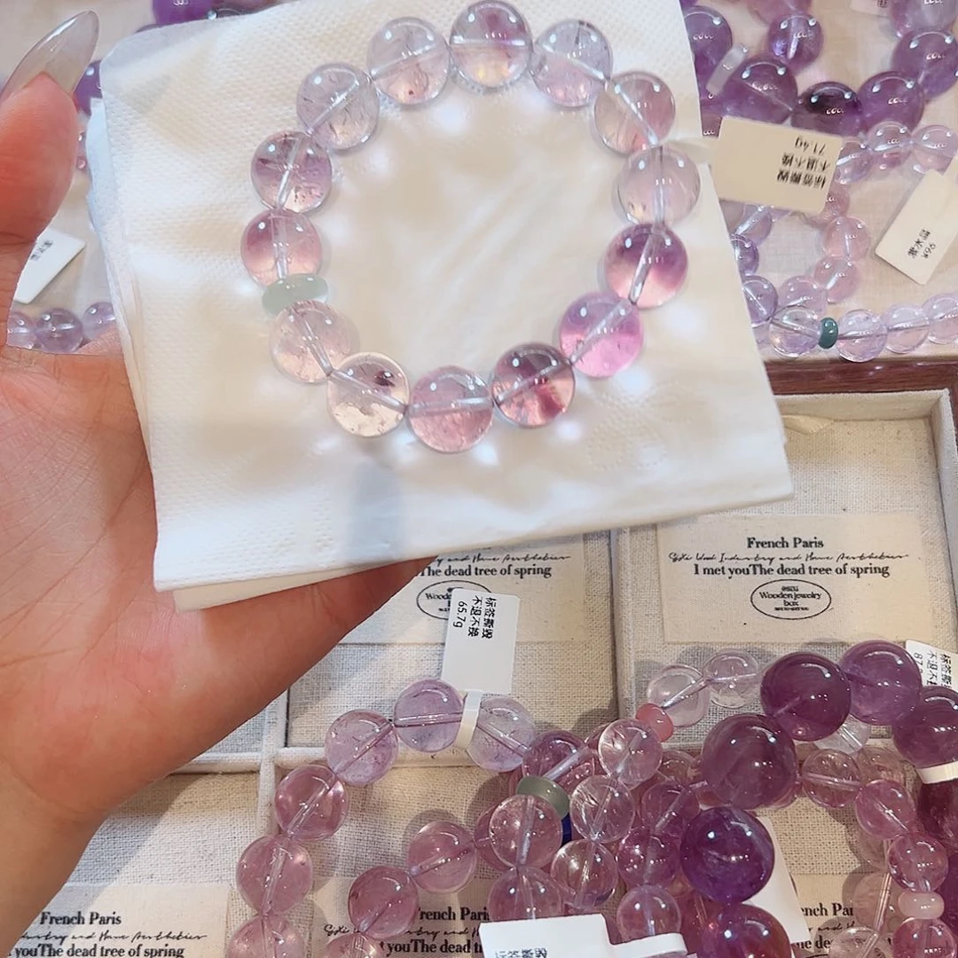 真***头水晶手链未镶嵌48小时鉴赏