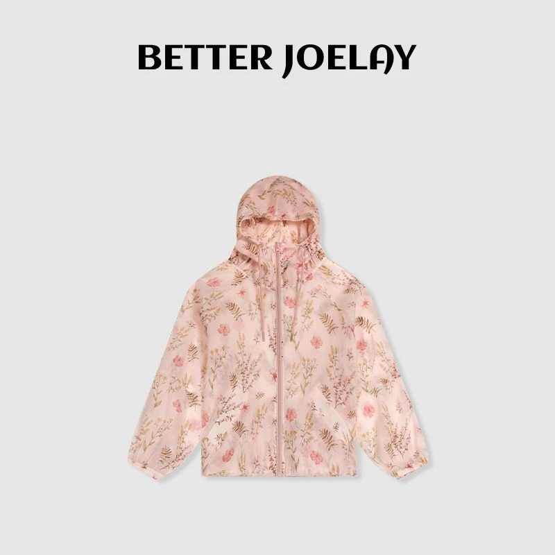 （直播）BETTER JOELAY -【廊前花开】连帽防晒衣时尚休闲宽松Z0513