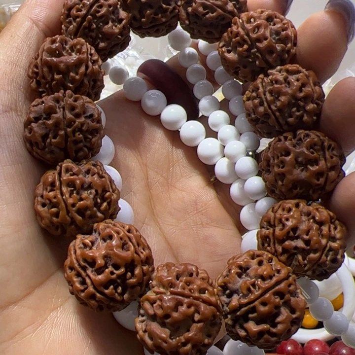 核桃手串/手链白塔链