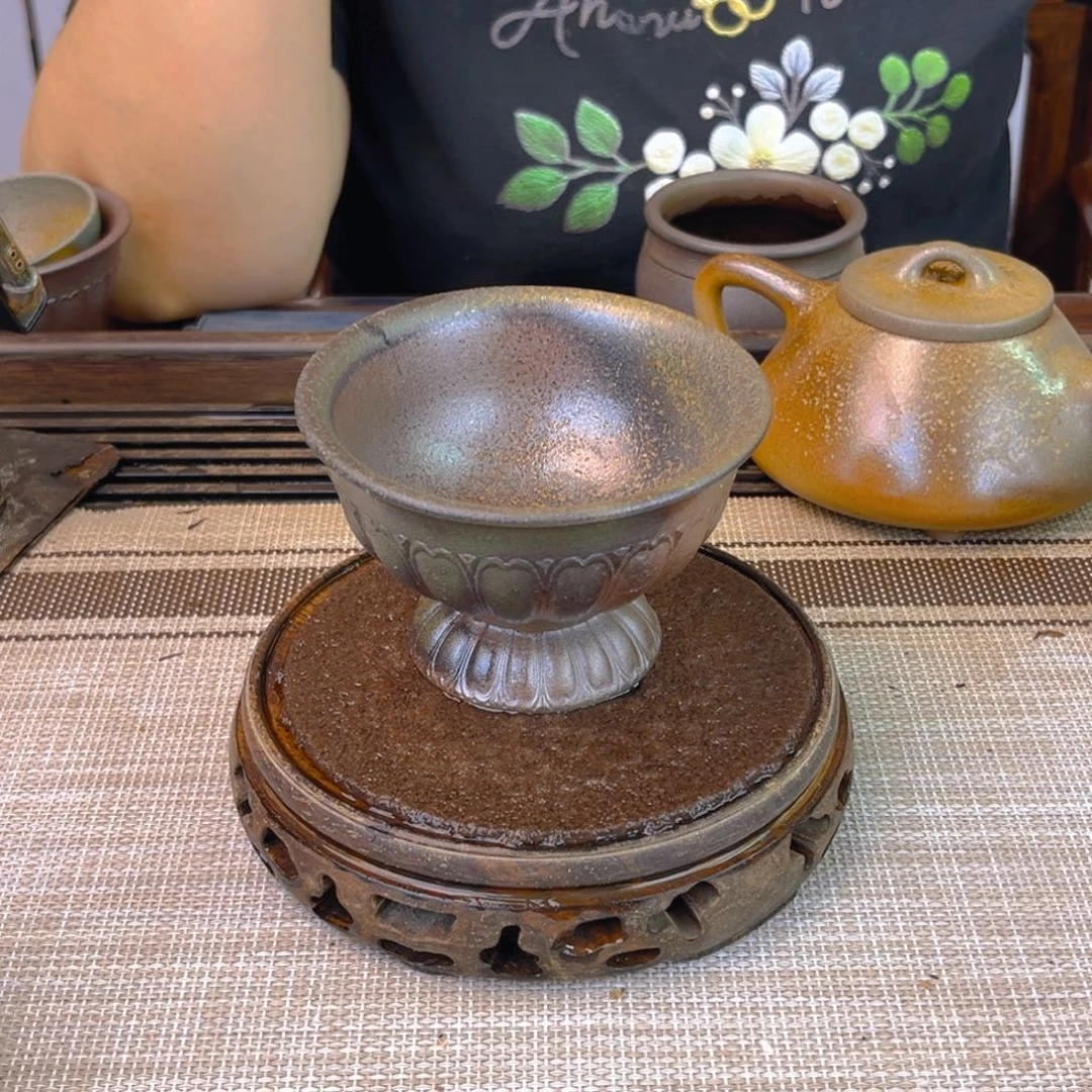 茶壶紫砂宜兴紫砂底槽清柴烧120cc