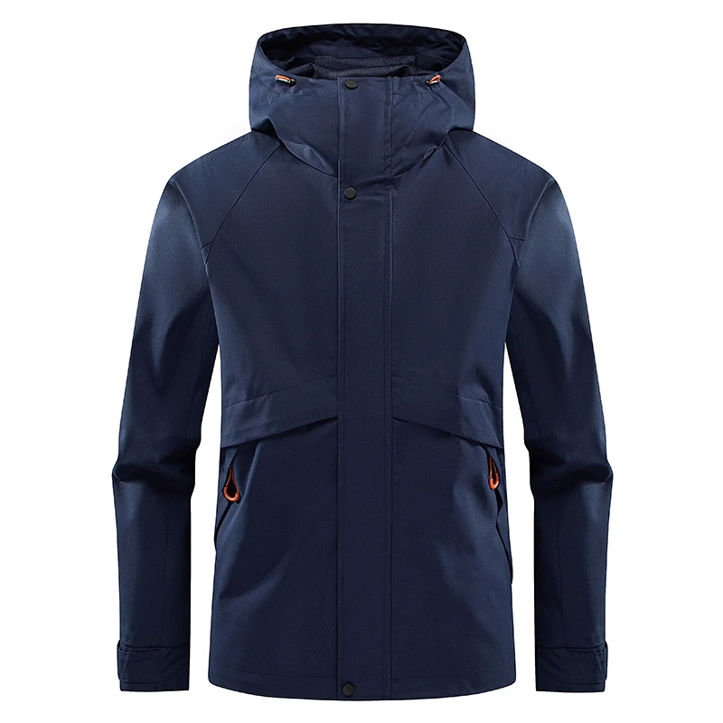 【官方正品】冲锋衣男士秋季新款保暖防风夹克户外登山服运动外套男