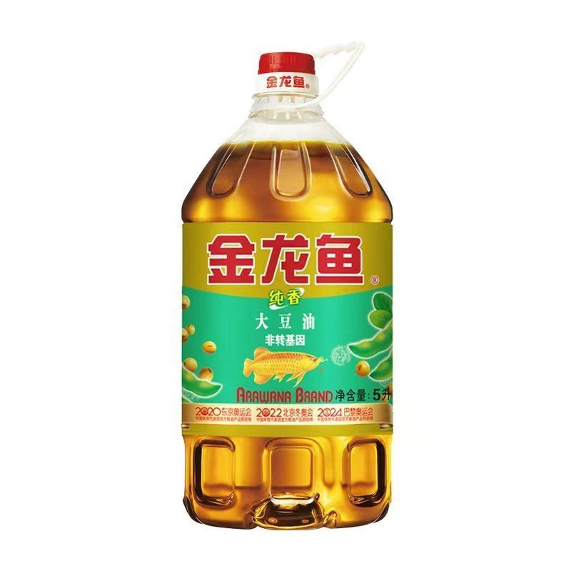 金龙鱼纯香大豆油（非转）5L/桶 食用油