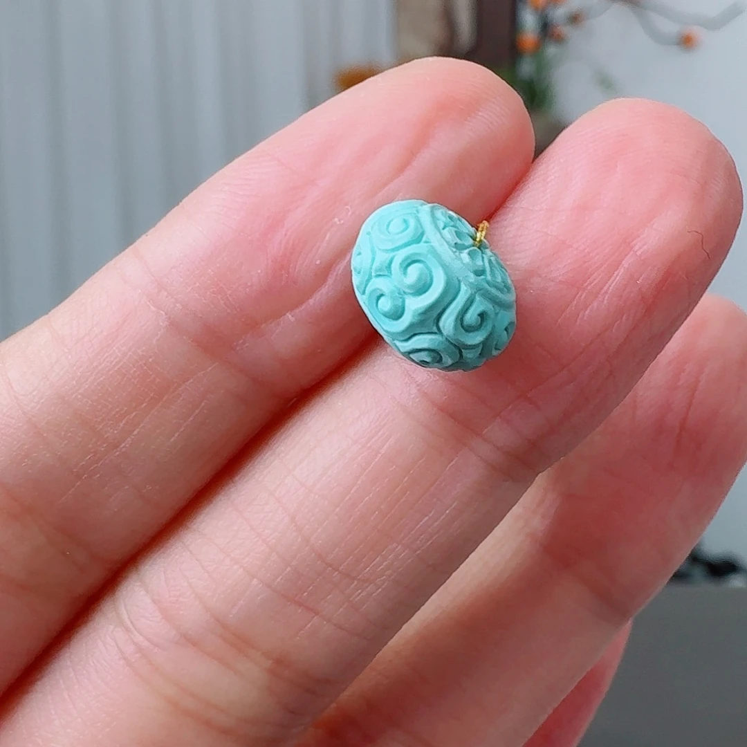 未镶嵌绿松石珠宝奇石