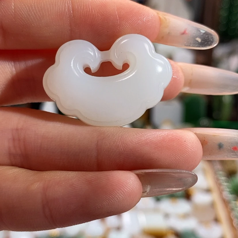 【闪购商品】和田玉未镶嵌吊坠(赠链)