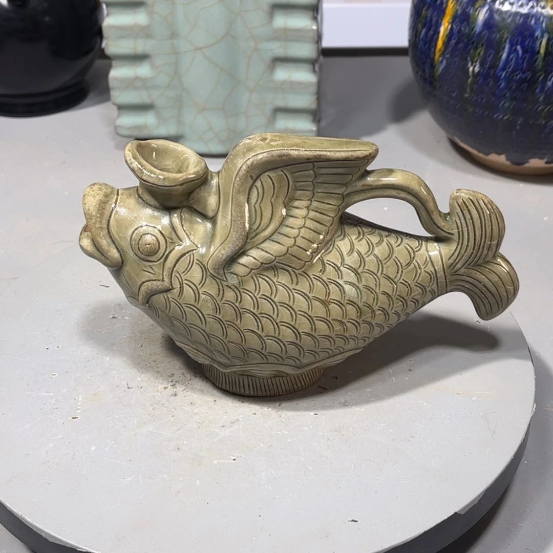 瓶越窑瓷器品相完美