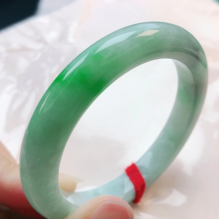 翡翠手镯未镶嵌51圈口882541