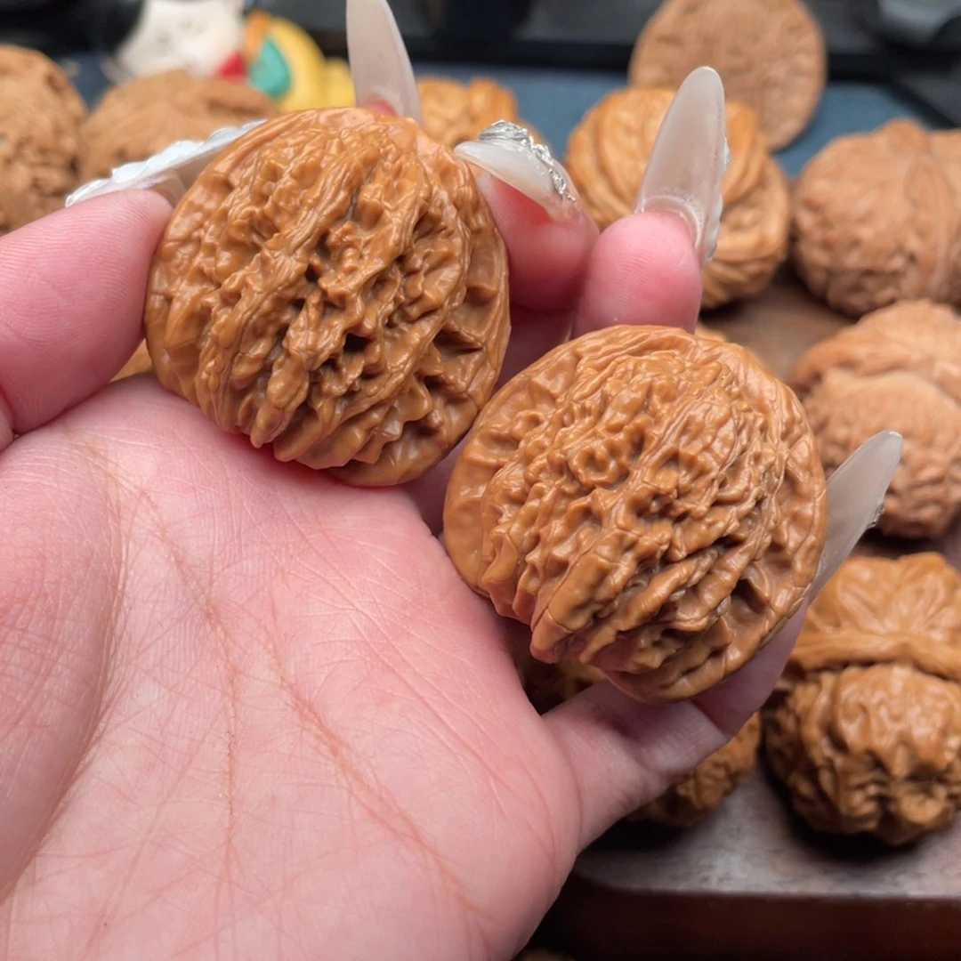 文玩核桃把件全品，老款平谷楼40