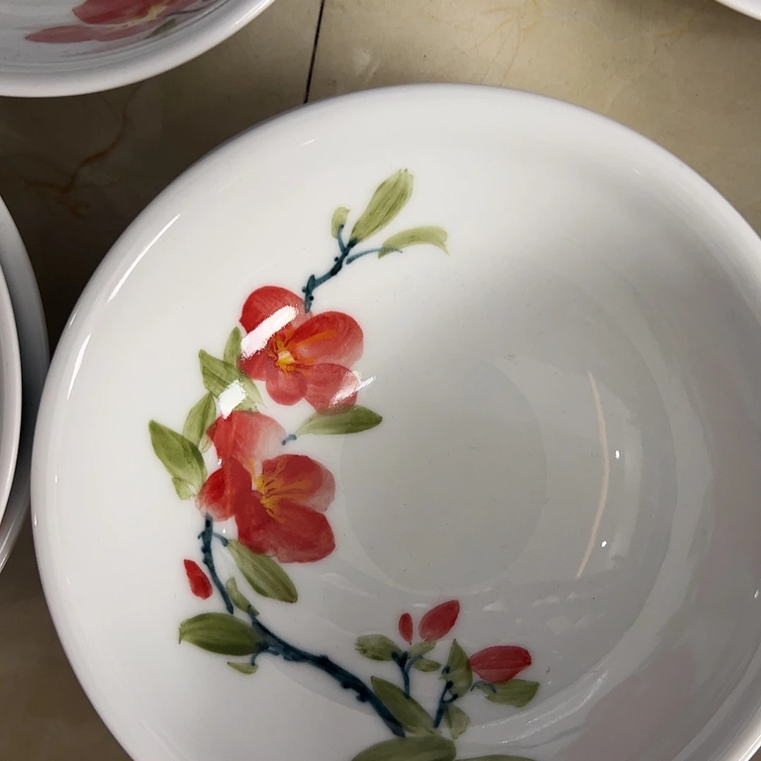 瓷片景德镇陶瓷手工手绘制作